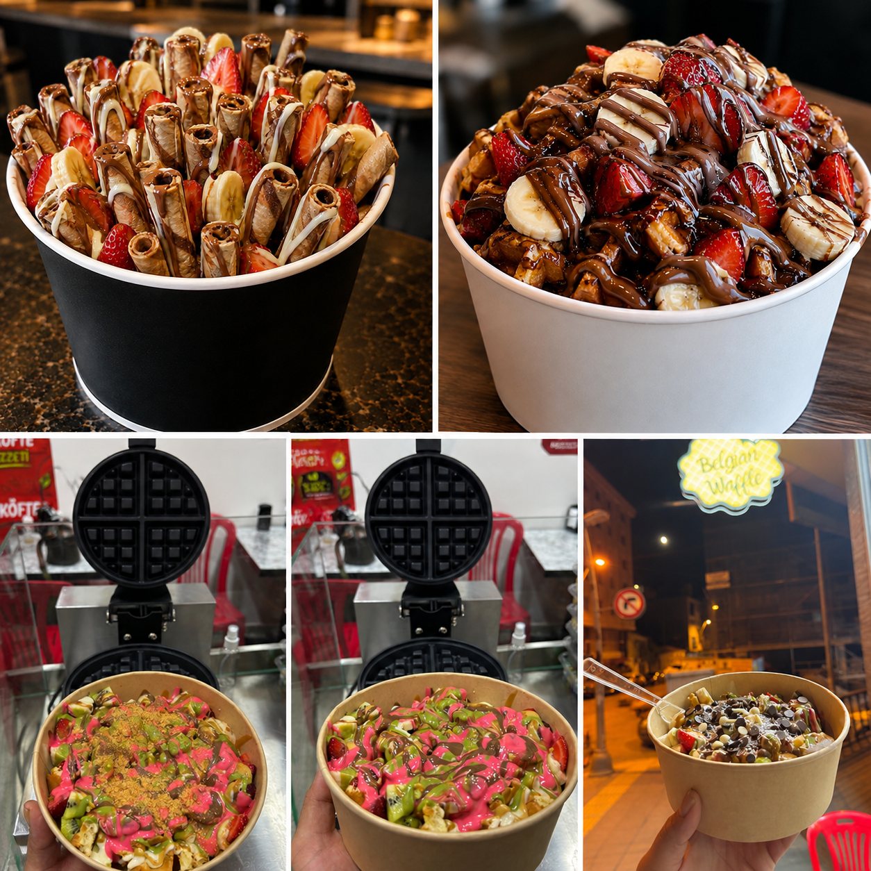 Adıyaman Çiğköfte & Crazy Belgian Waffle