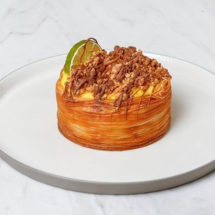 LİMONLU CHEESECAKE KRUVASAN