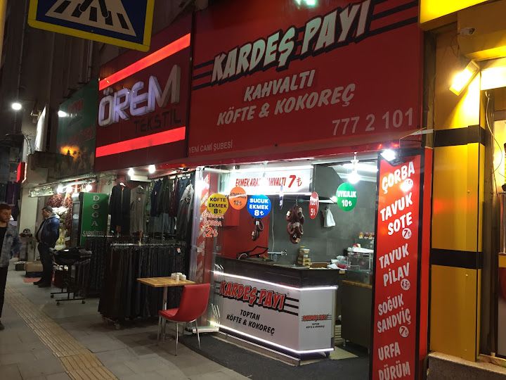 Kardeş Payı Kahvaltı Köfte Kokoreç