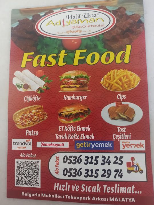Adıyaman Çiğköftecisi Halil Usta&fast Food