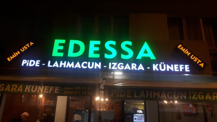 Edessa Pide Lahmacun Izgara Künefe Emin Usta