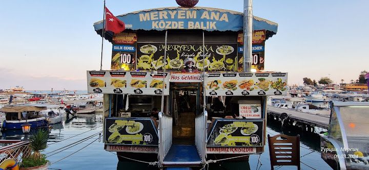 Meryem Ana Közde Balık Yüzer Restoran