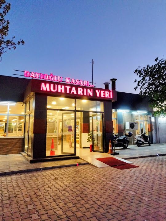 Dayıoğlu Kasabı Muhtarın Yeri