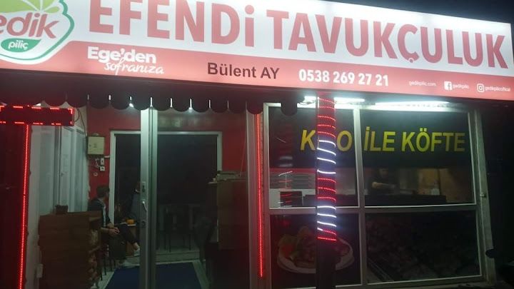 Efendi tavukçuluk-yemek-köfte-çöp şiş paket servis