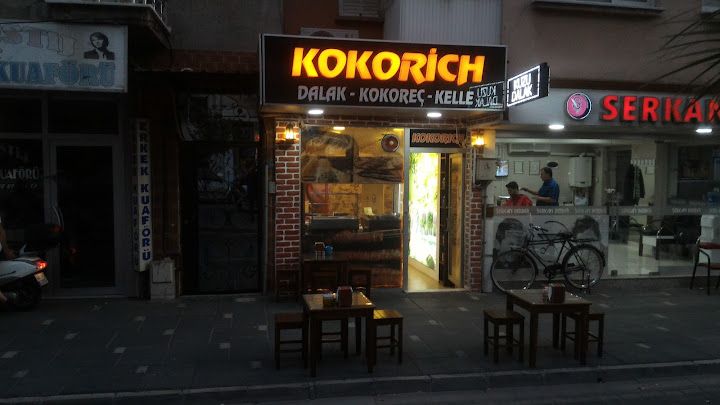 Kokorich (süt kuzu kokoreç - kelle - dalak)