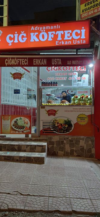 Adıyamanlı Çigköfteci Erkan Usta Almus
