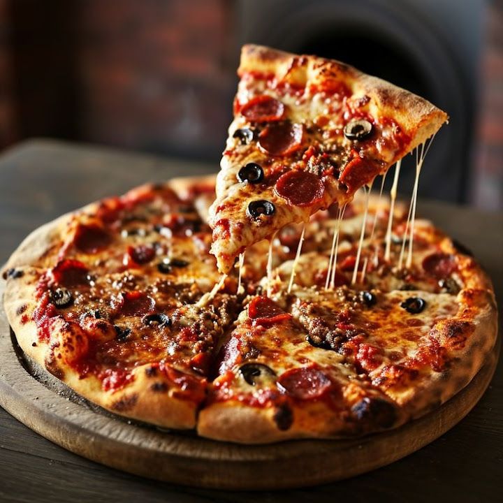 Fire Pizza & Hamburger