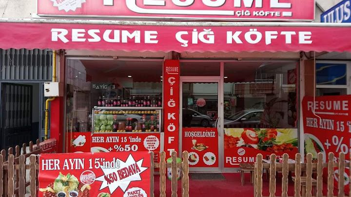 Resume çiğköfte karşıyaka