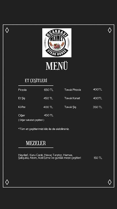 Mehmet Ocakbaşı Steakhouse