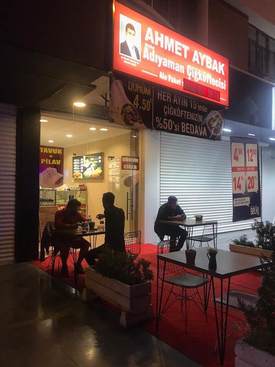 Dikmen Meşhur Adıyaman Çiğ Köftecisi Ahmet Aybak