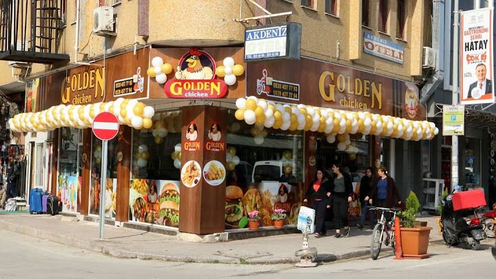 Golden chicken