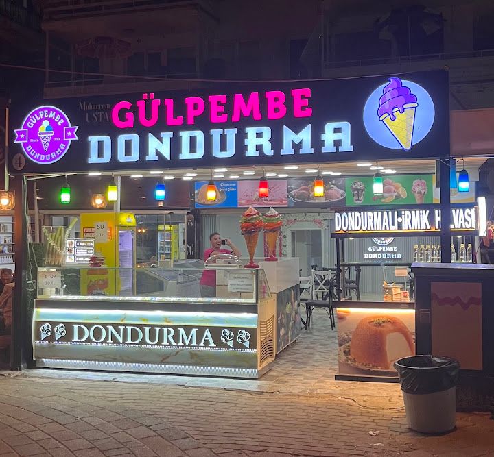Armutlu Gülpembe dondurma