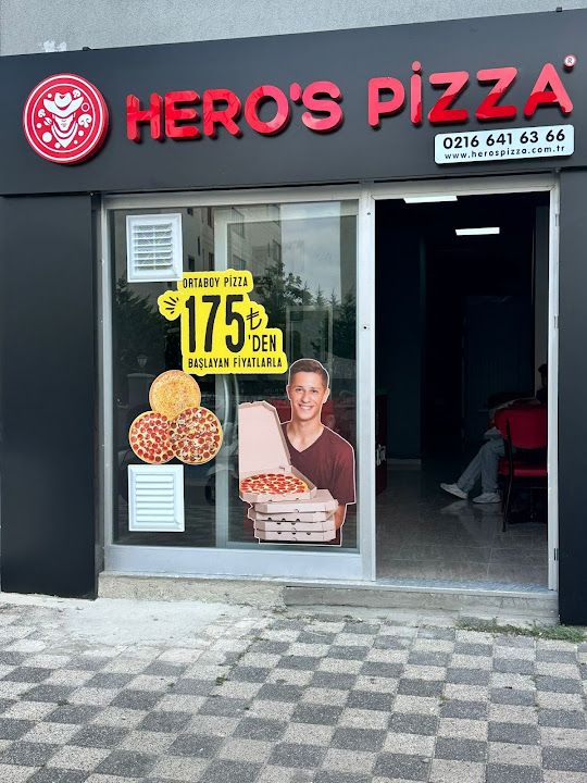 Hero's Pizza | İçerenköy Şubesi