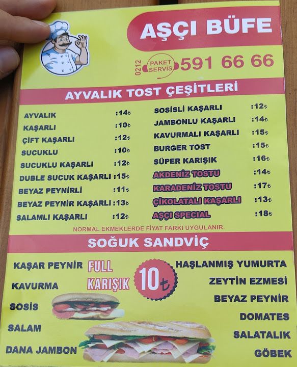 Aşçı Büfe