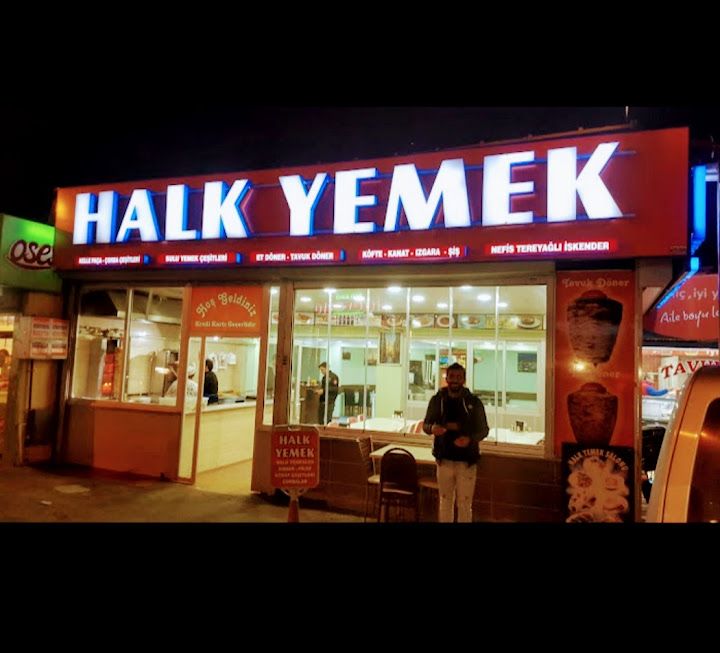Halk Yemek Döner Kebap Lahmacun Pide