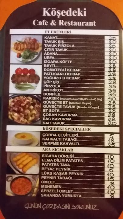 Köşedeki Restaurant