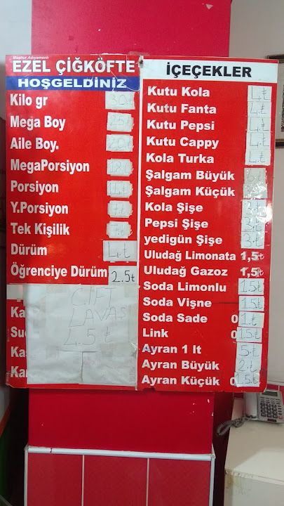 Meşhur Adıyamanlı Ezel Çiğköfte