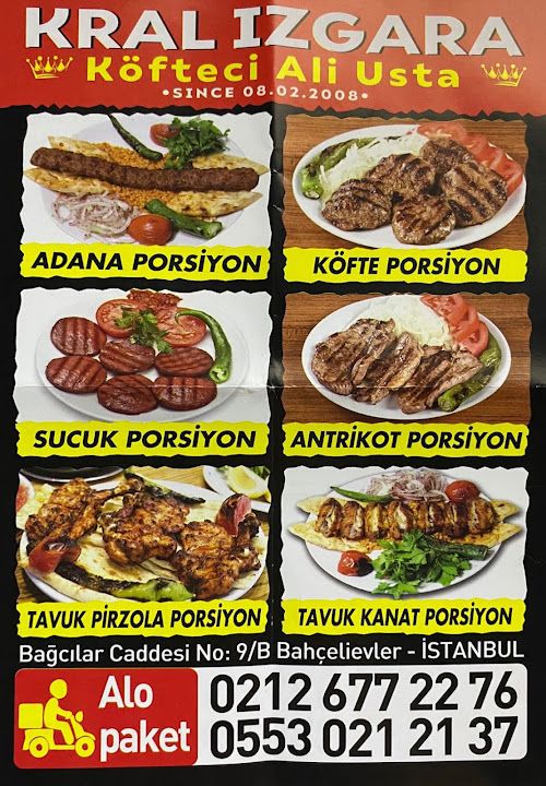 Kral Izgara Köfteci Ali Usta