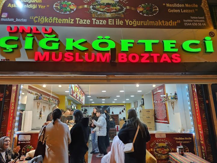 Ünlü Çiğköfteci Müslüm Boztaş Şirinevler