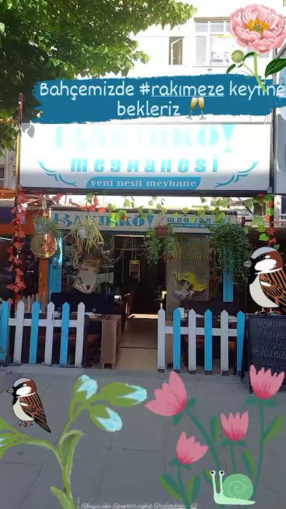 Bakırköy meyhanesi "yeni nesil meyhane'