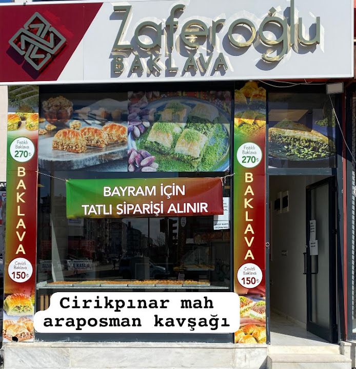 Zaferoğlu Baklavaları Malatya