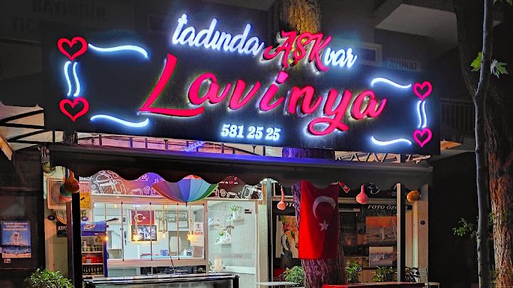 Lavinya Fastfood Kahvalti Meze Kumpir Keşkek Çiğköfte Tadında Aşk Var