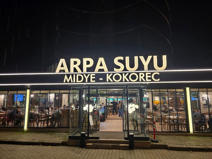 Arpa suyu midye kokoreç