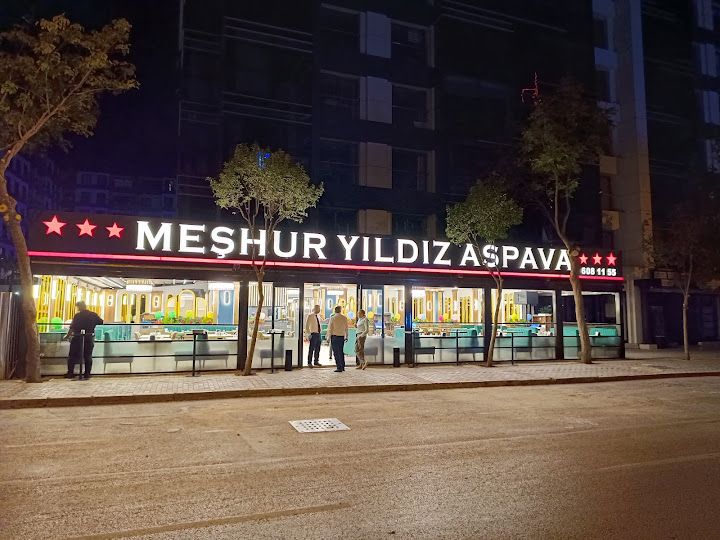 Meşhur yıldız aspava izmir döner ve pide salonu
