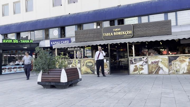 Tarihi tabla börekçisi