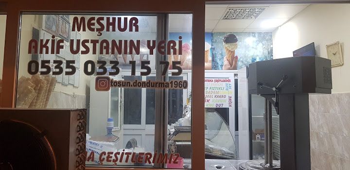 Tosun dondurma(meşhur akif ustanin yeri ismail usta)