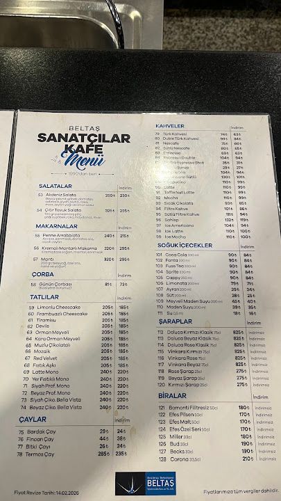 Beltaş Sanatçılar Cafe