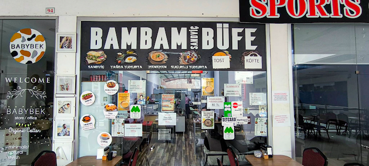 Bambam Büfe Sandiviç Ve Ev Yemekleri,köfte,tost,menemen