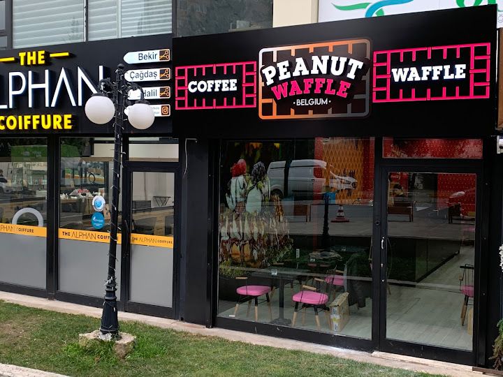 Peanut Waffle Belgium Beylikdüzü