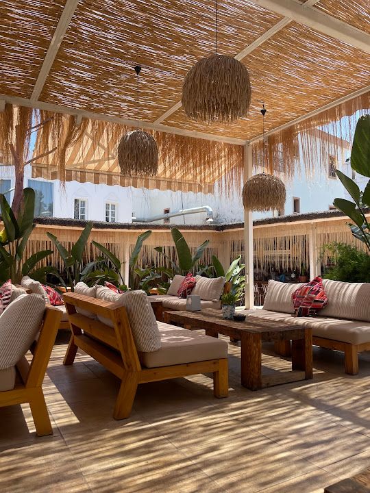 Bamboo house