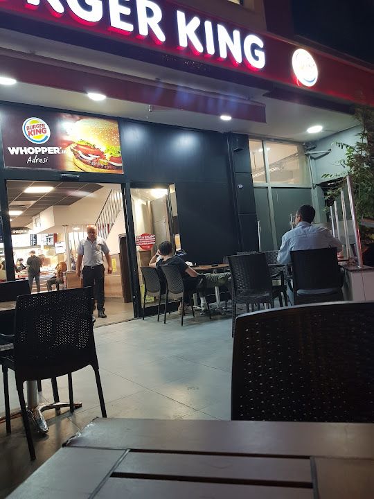 Burger king - küçük park