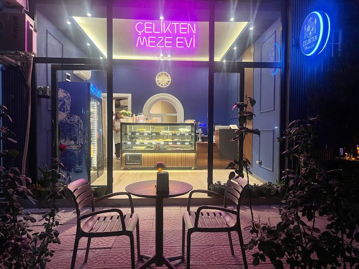 Çelikten meze evi