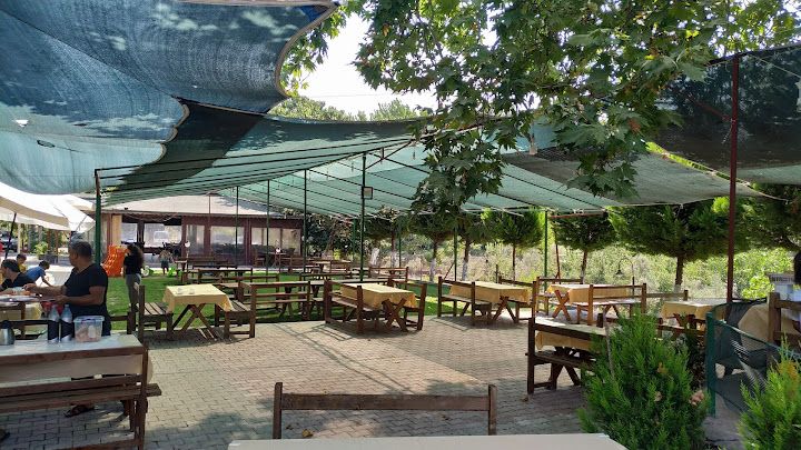 Beyaz papatya kahvaltı salonu