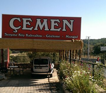 Çemen serpme köy kahvaltısı - gözleme & mangal
