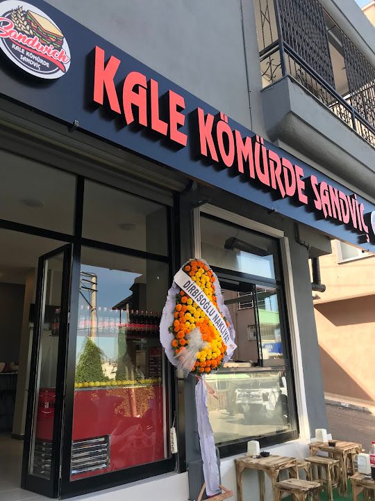 Kale kömürde sandviç