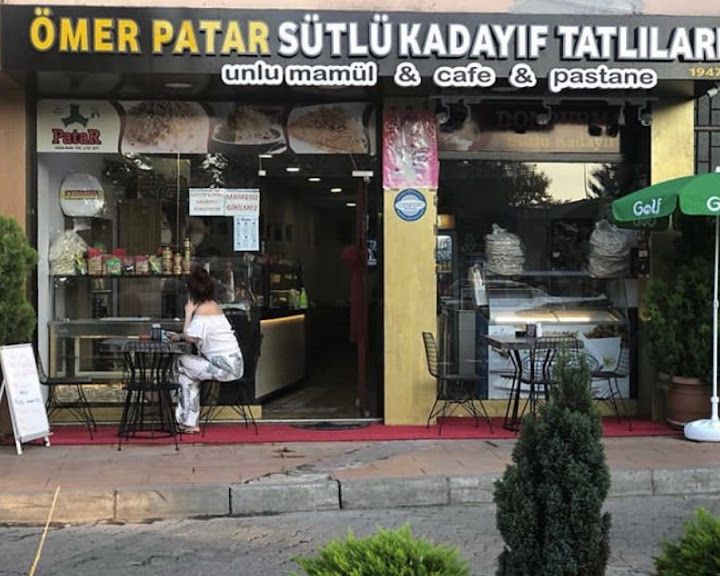 Ömer Patar sütlü kadayıfları
