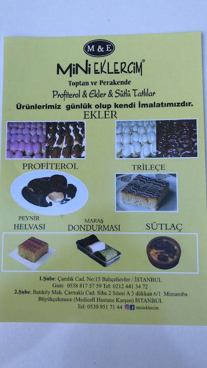 By Murat Celık Mınıeklercım Ekler & Profiterol