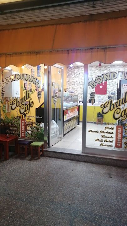Ebruli Bafra Balkaymak dondurmacısı