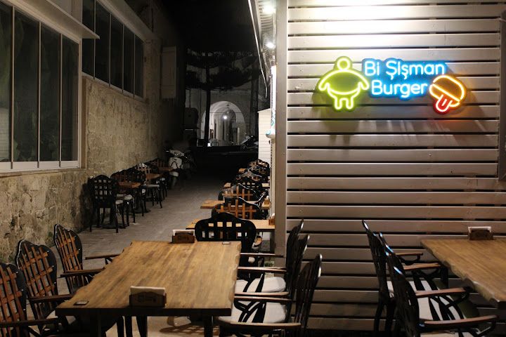 Bi şişman burger alaçatı