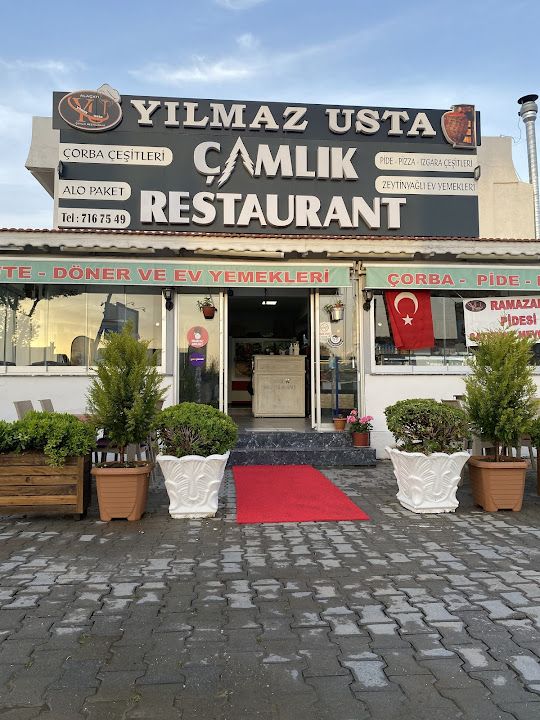 Yılmaz usta çamlık restaurant alaçatı ev yemekleri