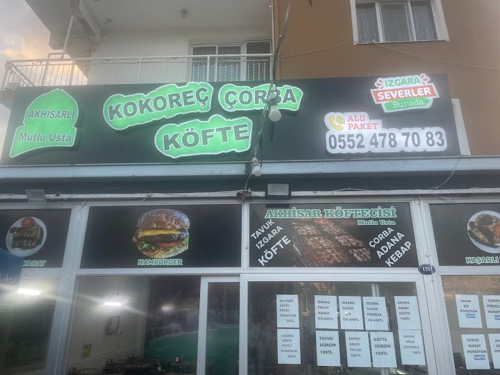 Akhisar köftecisi mutlu usta harmandalı
