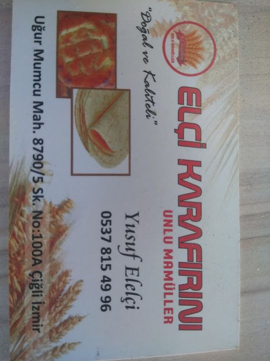 Elçi unlu mamülleri