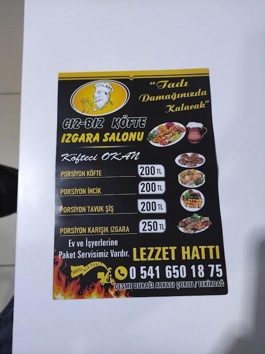 CIZ BIZ KÖFTE IZGARA TOST SALONU KÖFTECİ OKAN