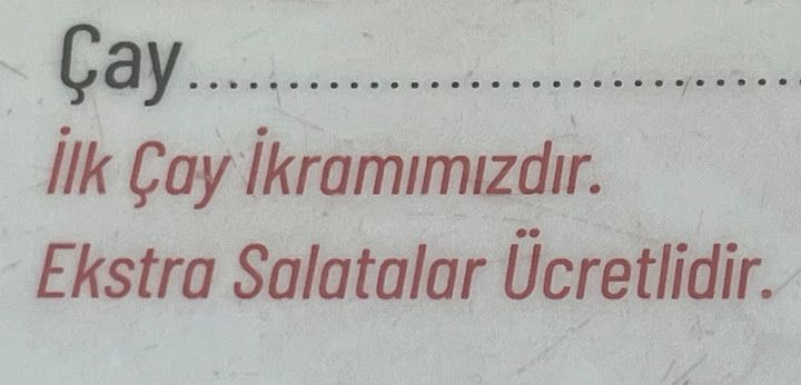Karataş Lokantası İstasyon Şubesi