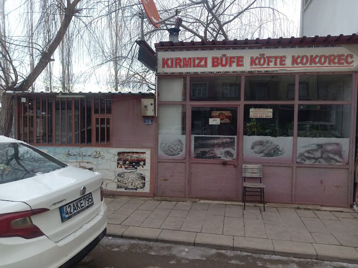 Kırmızı büfe