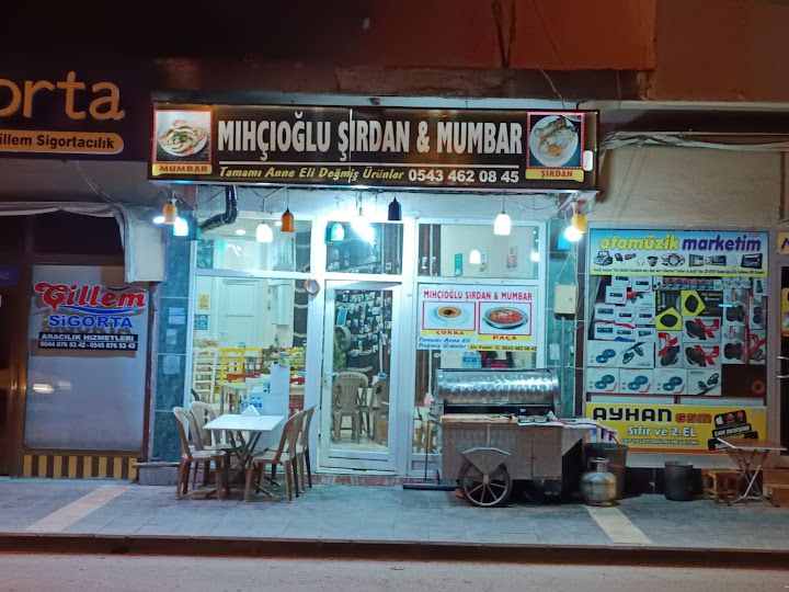 Mıhçıoğlu şırdan mumbar